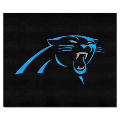 Fan Mats  LLC Carolina Panthers Tailgater Mat Black