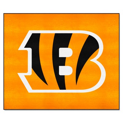 Fan Mats  LLC Cincinnati Bengals Tailgater Rug - 5ft. x 6ft. Orange