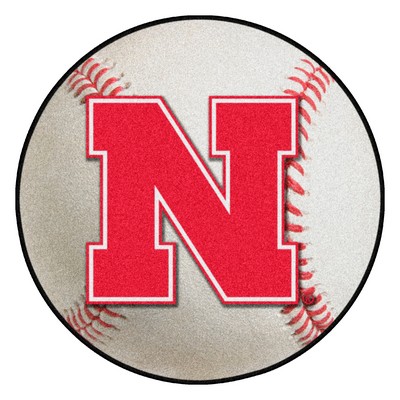 Fan Mats  LLC Nebraska Cornhuskers Baseball Rug 