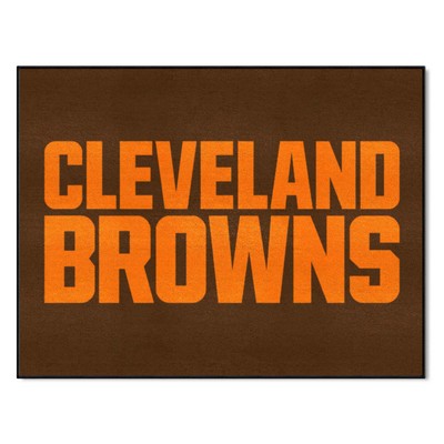 Fan Mats  LLC Cleveland Browns All-Star Mat Brown