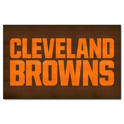 Fan Mats  LLC Cleveland Browns Ulti-Mat Brown