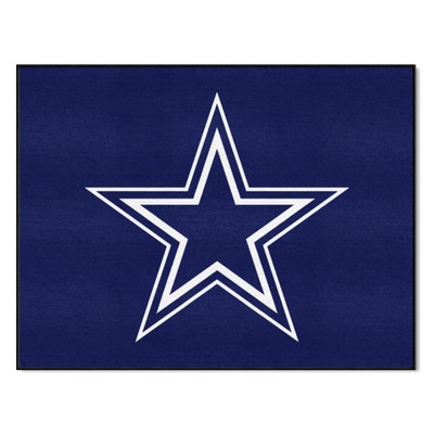 Fan Mats  LLC Dallas Cowboys All-Star Rug - 34 in. x 42.5 in. Navy