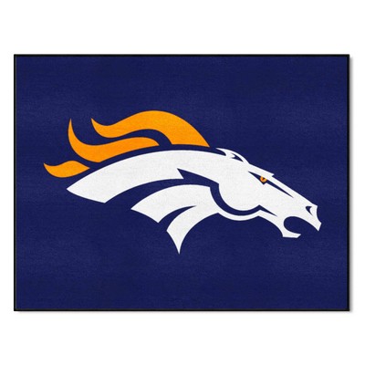 Fan Mats  LLC Denver Broncos All-Star Mat Navy