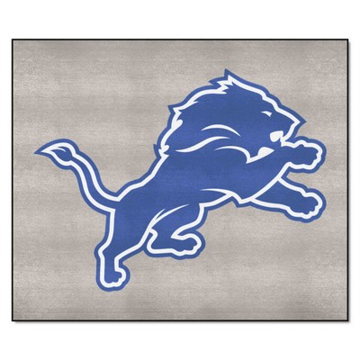 Fan Mats  LLC Detroit Lions Tailgater Mat Gray