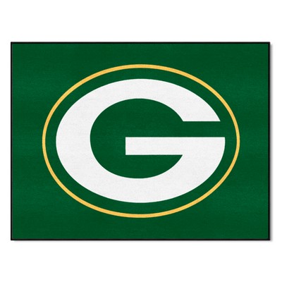 Fan Mats  LLC Green Bay Packers All-Star Rug - 34 in. x 42.5 in. Green