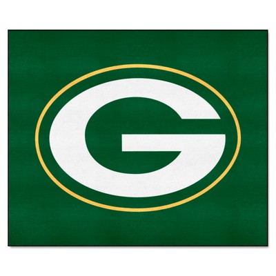 Fan Mats  LLC Green Bay Packers Tailgater Mat Green