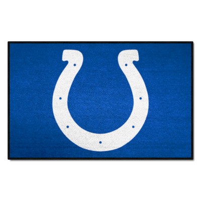 Fan Mats  LLC Indianapolis Colts Starter Mat Accent Rug - 19in. x 30in. Blue