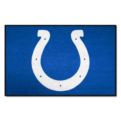 Fan Mats  LLC Indianapolis Colts Starter Mat Blue