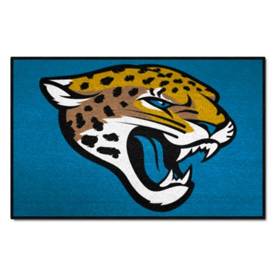 Fan Mats  LLC Jacksonville Jaguars Starter Mat Teal