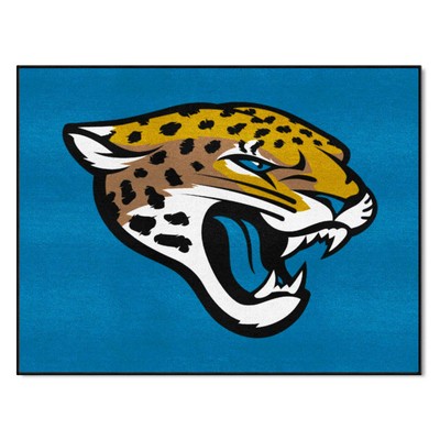 Fan Mats  LLC Jacksonville Jaguars All-Star Mat Teal