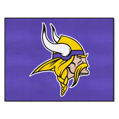 Fan Mats  LLC Minnesota Vikings All-Star Rug - 34 in. x 42.5 in. Purple