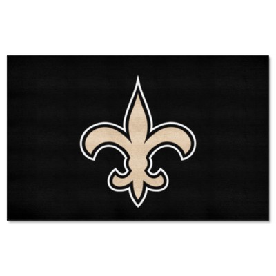 Fan Mats  LLC New Orleans Saints Ulti-Mat Black