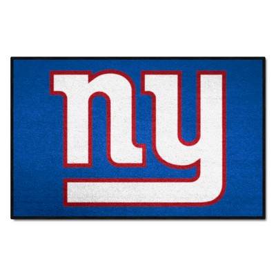 Fan Mats  LLC New York Giants Starter Mat Accent Rug - 19in. x 30in. Dark Blue