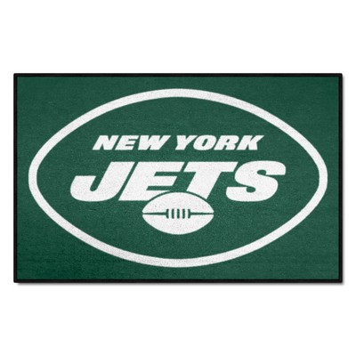 Fan Mats  LLC New York Jets Starter Mat Accent Rug - 19in. x 30in. Green