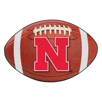 Fan Mats  LLC Nebraska Cornhuskers Football Rug 