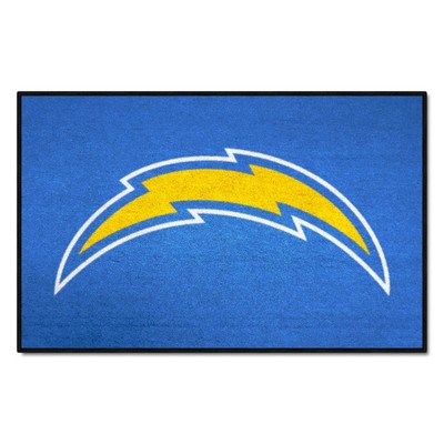 Fan Mats  LLC Los Angeles Chargers Starter Mat Blue