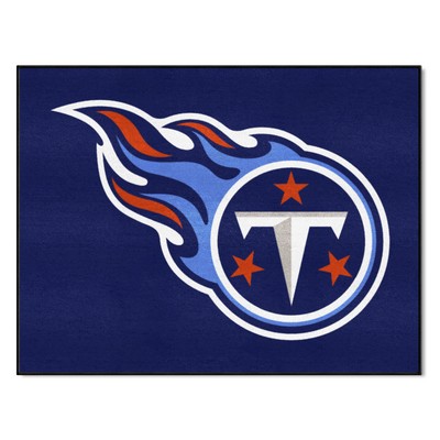 Fan Mats  LLC Tennessee Titans All-Star Rug - 34 in. x 42.5 in. Navy