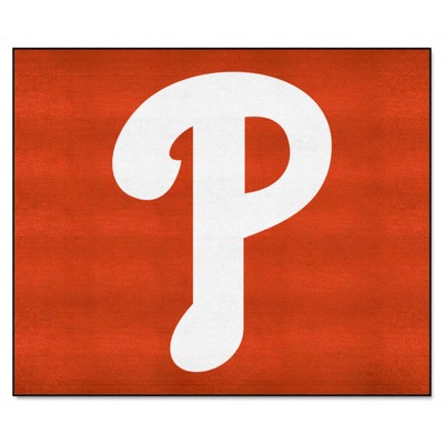 Fan Mats  LLC Philadelphia Phillies Tailgater Mat Red