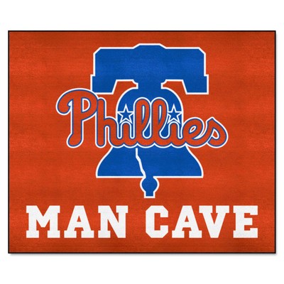 Fan Mats  LLC Philadelphia Phillies Tailgater Mat Man Cave Red