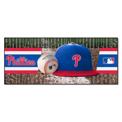 Fan Mats  LLC Philadelphia Phillies Baseball Runner Photo