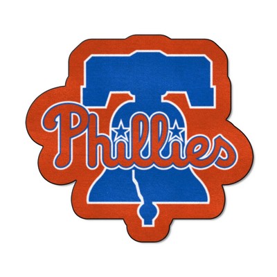 Fan Mats  LLC Philadelphia Phillies Mascot Rug Red