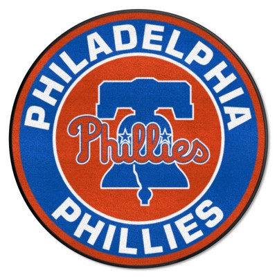 Fan Mats  LLC Philadelphia Phillies Roundel Mat Blue