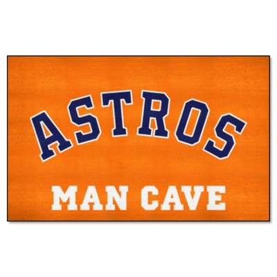 Fan Mats  LLC Houston Astros Man Cave Ulti-Mat Rug - 5ft. x 8ft. Orange