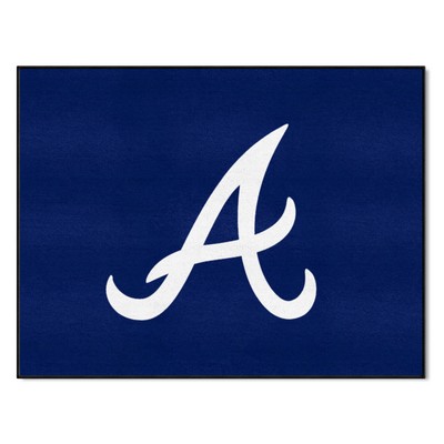 Fan Mats  LLC Atlanta Braves All-Star Mat Navy