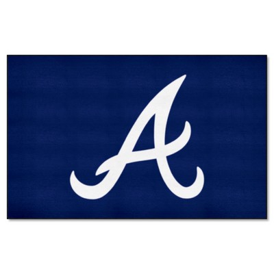Fan Mats  LLC Atlanta Braves Ulti-Mat Navy