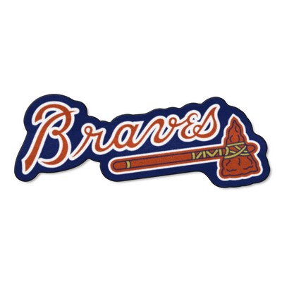Fan Mats  LLC Atlanta Braves Mascot Mat Red