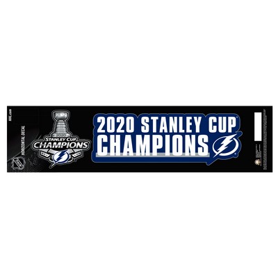 Fan Mats  LLC Tampa Bay Lightning Team Slogan Decal Blue