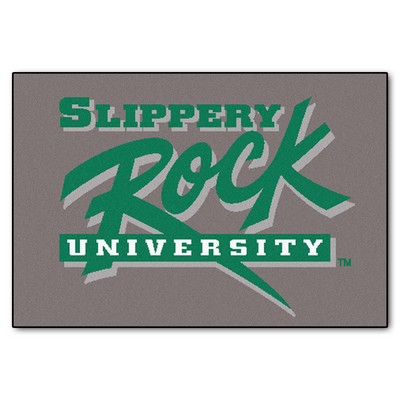 Fan Mats  LLC Slippery Rock University Starter Rug 