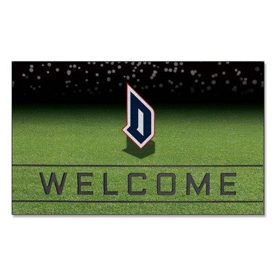 Fan Mats  LLC Duquesne Duke Crumb Rubber Door Mat Navy