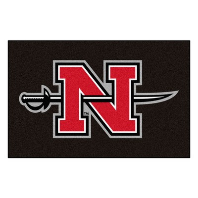 Fan Mats  LLC Nicholls State Colonels Starter Mat Black