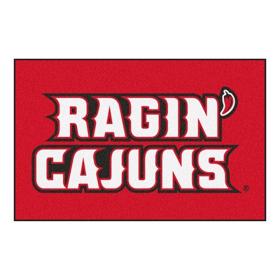 Fan Mats  LLC Louisiana Lafayette Ragin Cajuns Starter Rug 