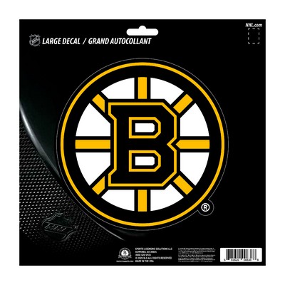 Fan Mats  LLC Boston Bruins Large Decal Black