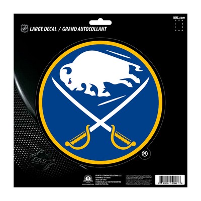 Fan Mats  LLC Buffalo Sabres Large Decal Navy