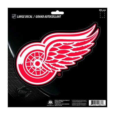 Fan Mats  LLC Detroit Red Wings Large Decal Red