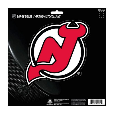 Fan Mats  LLC New Jersey Devils Large Decal Sticker Black