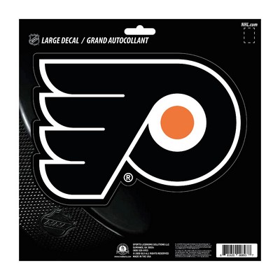 Fan Mats  LLC Philadelphia Flyers Large Decal Sticker Black
