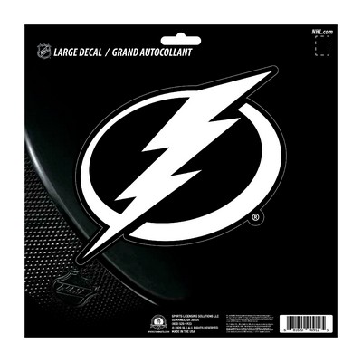 Tampa Bay Lightning Large Decal Royal Fan Mats  LLC Tampa Bay Lightning Large Decal Royal