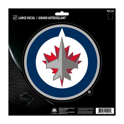 Fan Mats  LLC Winnipeg Jets Large Decal Sticker Navy