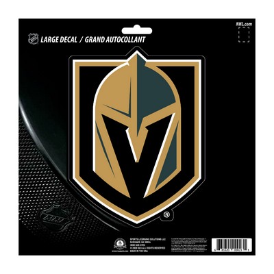 Fan Mats  LLC Vegas Golden Knights Large Decal Sticker Gray