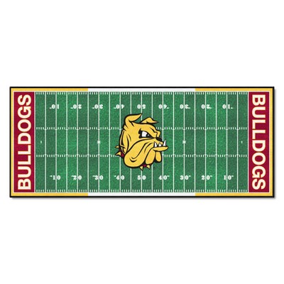 Fan Mats  LLC Minnesota-Duluth Bulldogs Football Field Runner Green