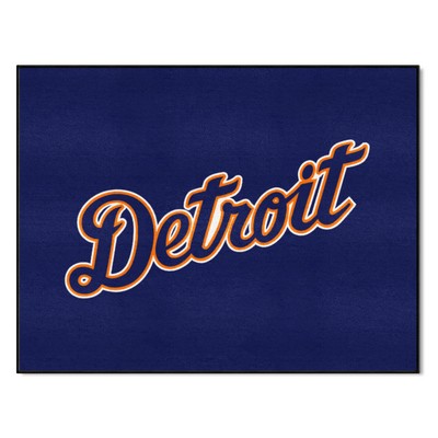 Fan Mats  LLC Detroit Tigers All-Star Rug - 34 in. x 42.5 in. Navy
