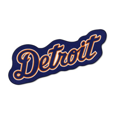 Fan Mats  LLC Detroit Tigers Mascot Mat Navy