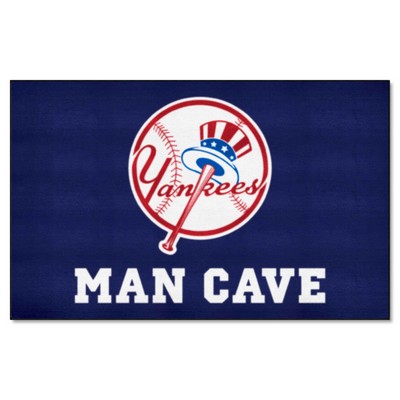 Fan Mats  LLC New York Yankees Ulti-Mat Man Cave Navy