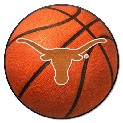 Fan Mats  LLC Texas Longhorns Basketball Mat Orange