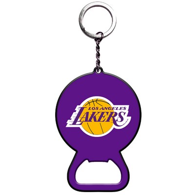 Fan Mats  LLC Los Angeles Lakers Keychain Bottle Opener Purple