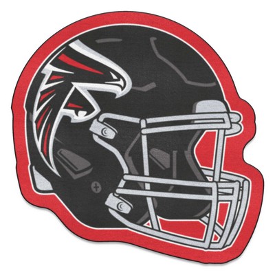 Fan Mats  LLC Atlanta Falcons Mascot Mat Helmet Black